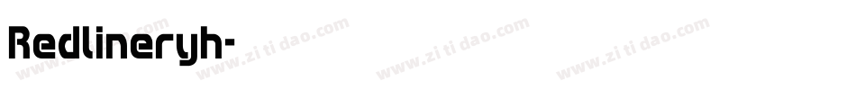 Redlineryh字体转换