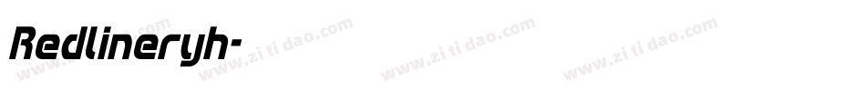 Redlineryh字体转换