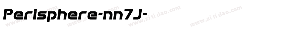 Perisphere-nn7J字体转换