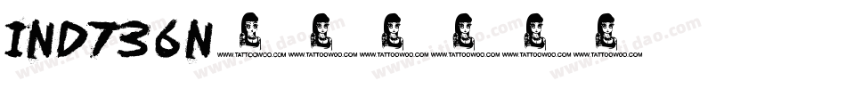 IND736N字体转换