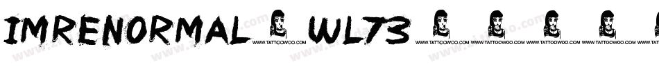 ImreNormal-wl73字体转换