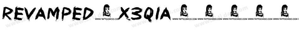 Revamped-X3q1a字体转换 Revamped-X3q1a字体转换