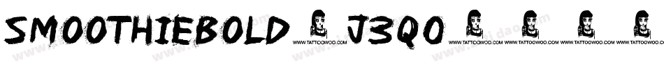 SmoothieBold-j3q0字体转换