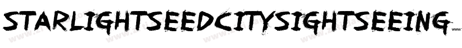 StarlightseedCitysightseeing-K73y字体转换
