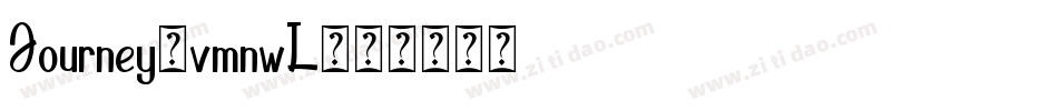 Journey-vmnwL字体转换