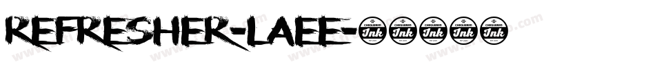 Refresher-laee字体转换