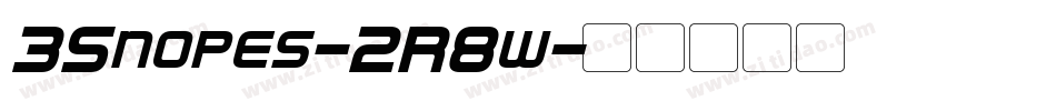 3Snopes-2R8w字体转换