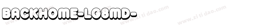 BackHome-lg8Md字体转换