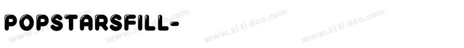 PopstarsFill字体转换