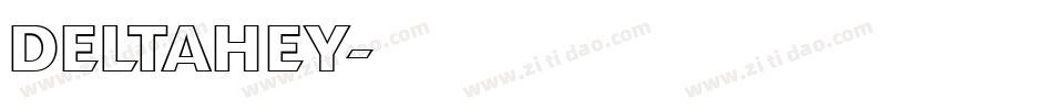 DELTAHEY字体转换