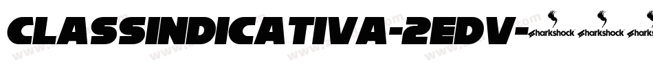 Classindicativa-2eDv字体转换