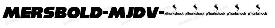 MersBold-mjDv字体转换