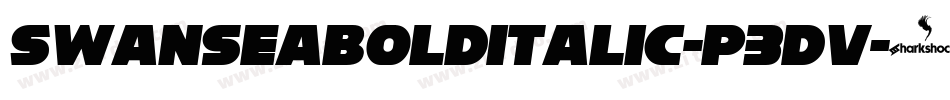 SwanseaBoldItalic-p3Dv字体转换