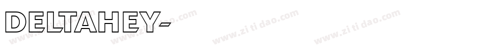 DELTAHEY字体转换