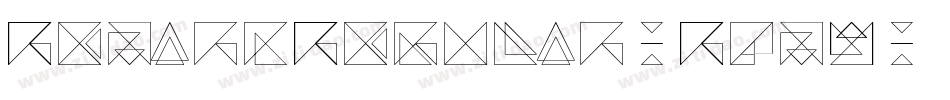RemarkRegular-RpmW字体转换