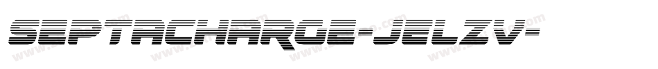 Septacharge-jELZv字体转换 Septacharge-jELZv字体转换
