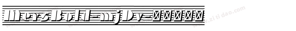 MersBold-mjDv字体转换