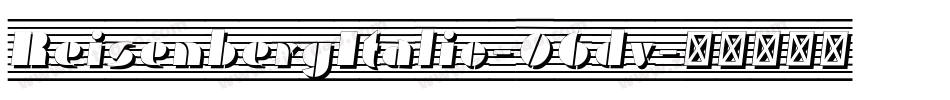 ReisenbergItalic-06dv字体转换 ReisenbergItalic-06dv字体转换