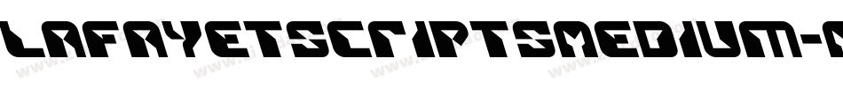 LafayetscriptsMedium-M77e字体转换
