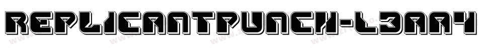 ReplicantPunch-L3aa4字体转换