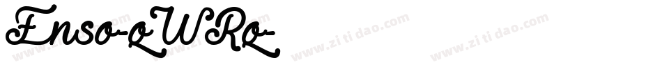 Enso-qWRq字体转换