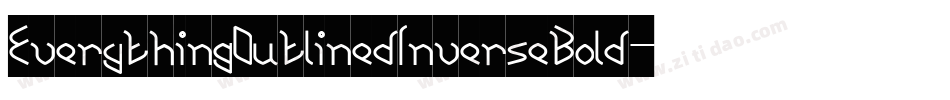 EverythingOutlinedInverseBold-2R4w字体转换