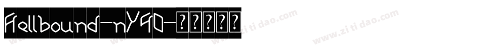 Hellbound-nY4O字体转换
