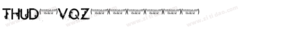 Thud-Vqz字体转换