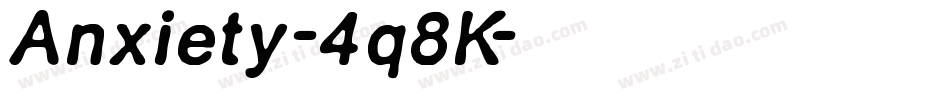 Anxiety-4q8K字体转换
