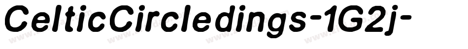 CelticCircledings-1G2j字体转换