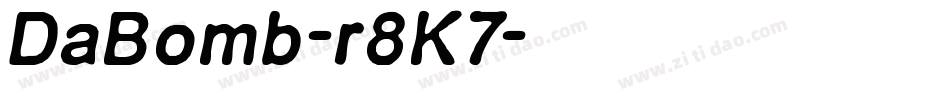 DaBomb-r8K7字体转换