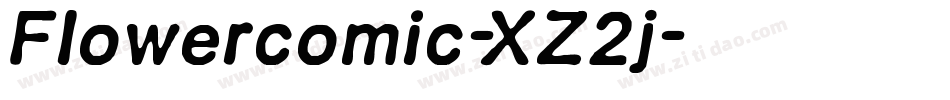 Flowercomic-XZ2j字体转换