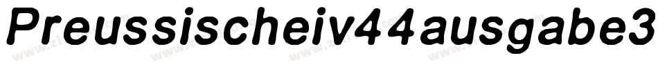 Preussischeiv44ausgabe3-xn2j字体转换