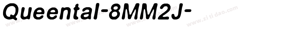 Queental-8MM2J字体转换