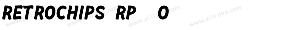 Retrochips-Rp01o字体转换