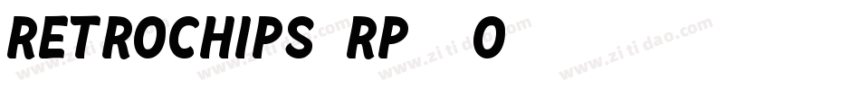 Retrochips-Rp01o字体转换
