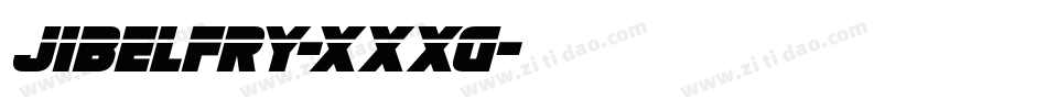 JiBelfry-XXXg字体转换 JiBelfry-XXXg字体转换