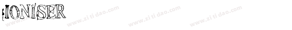 Ioniser字体转换