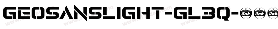 Geosanslight-gl3q字体转换
