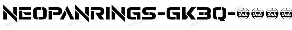 Neopanrings-GK3q字体转换