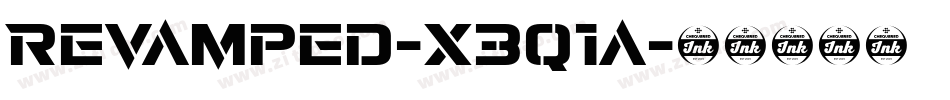 Revamped-X3q1a字体转换 Revamped-X3q1a字体转换