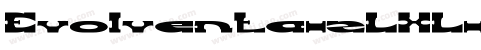 Evolventa-zLXL字体转换