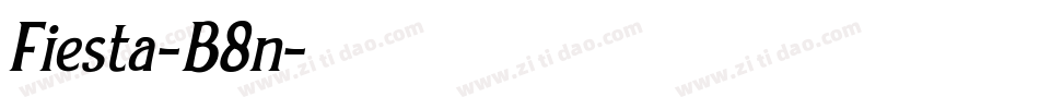 Fiesta-B8n字体转换