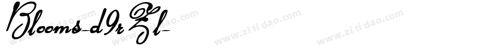 Blooms-d9rZl字体转换 Blooms-d9rZl字体转换
