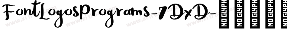 FontLogosPrograms-7DxD字体转换