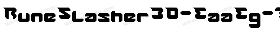 RuneSlasher3D-EaaEg字体转换