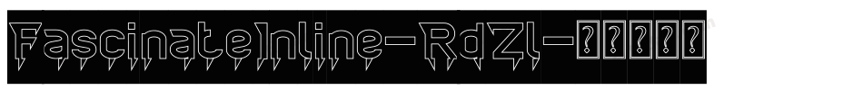 FascinateInline-RdZl字体转换