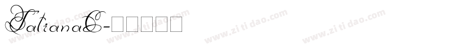 TatianaC字体转换