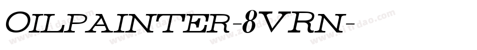 Oilpainter-8VRn字体转换