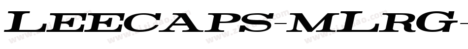Leecaps-mLrG字体转换